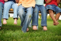 Children’s Foot Position While Eating